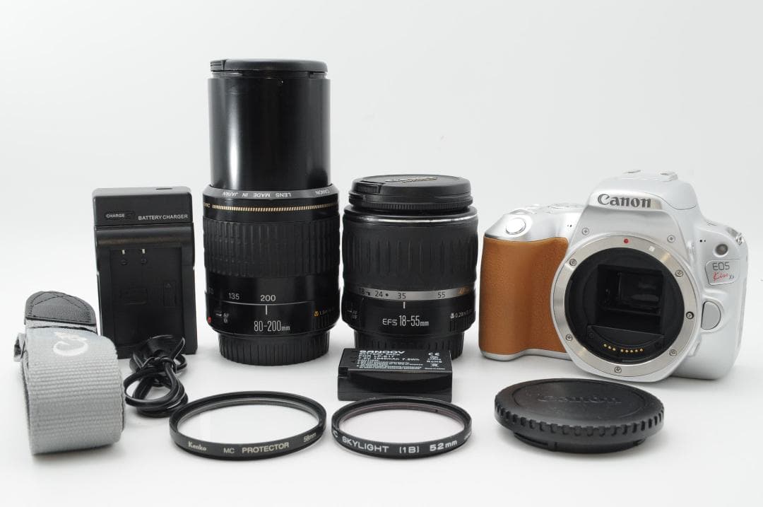 ★新品級⑤★特大SALE中★ Canon EOS Kiss x9 ダブルレンズ