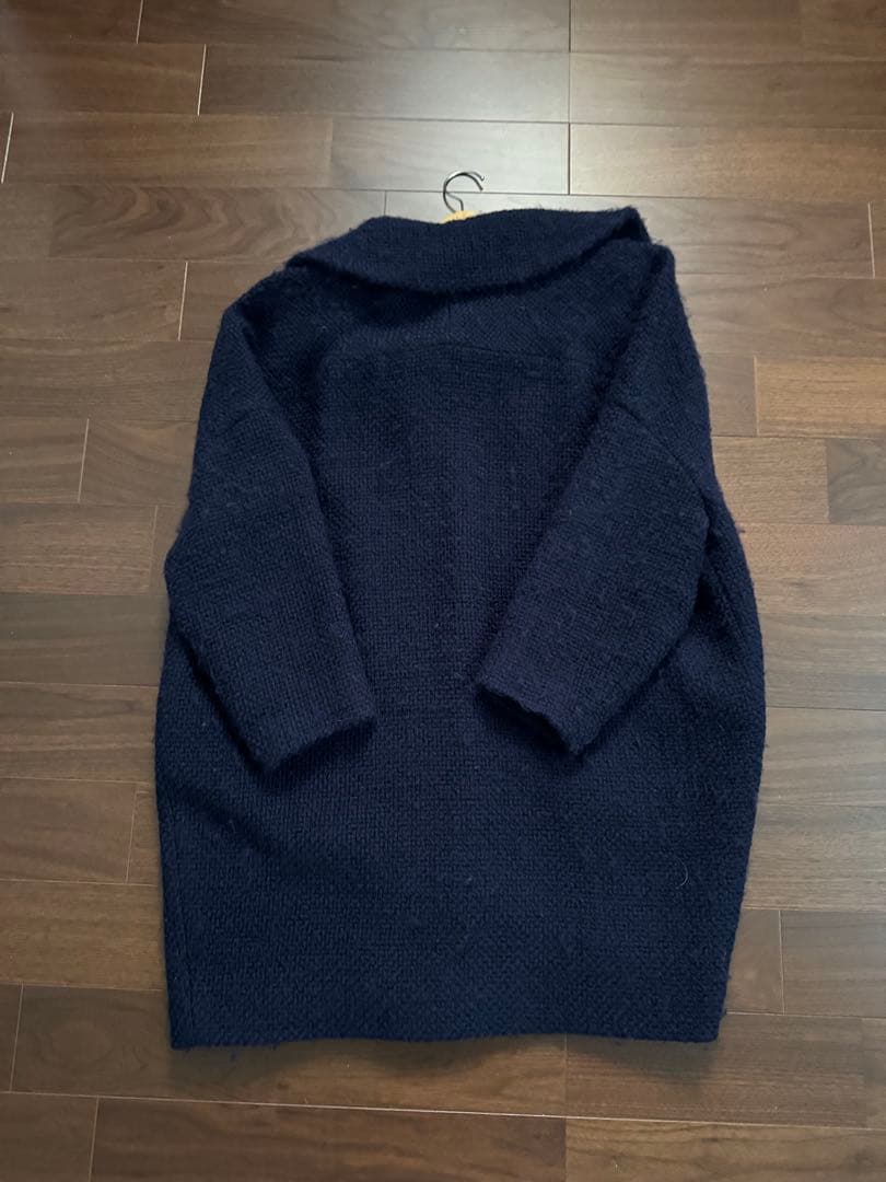 【はなこさま専用】ミナペルホネン　モヘアコート(裏地ほつれあり)