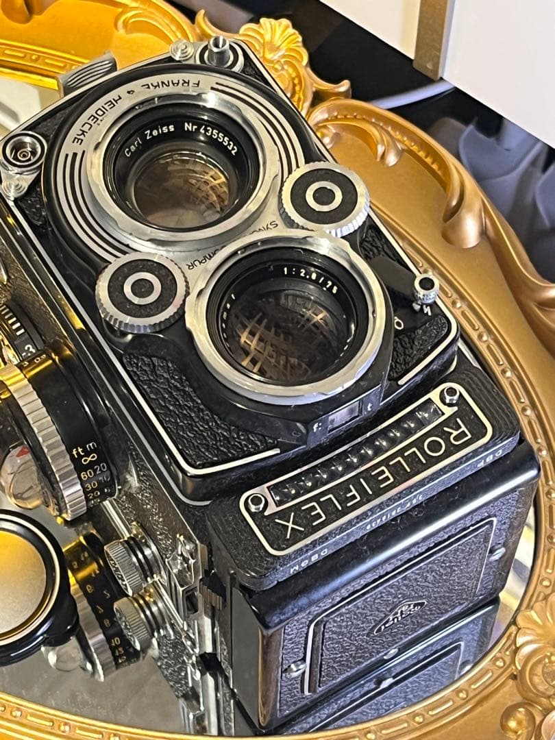 極上 RolleiFlex Planar 3.5 75mm f3.5 二眼レフ