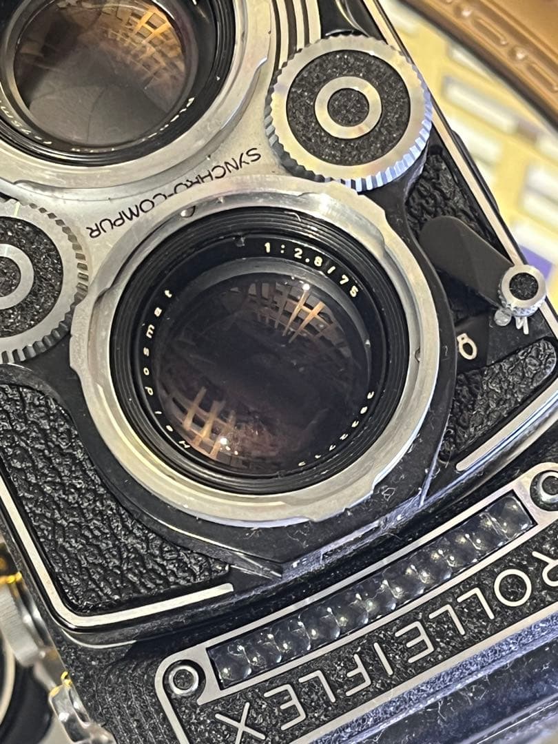 極上 RolleiFlex Planar 3.5 75mm f3.5 二眼レフ