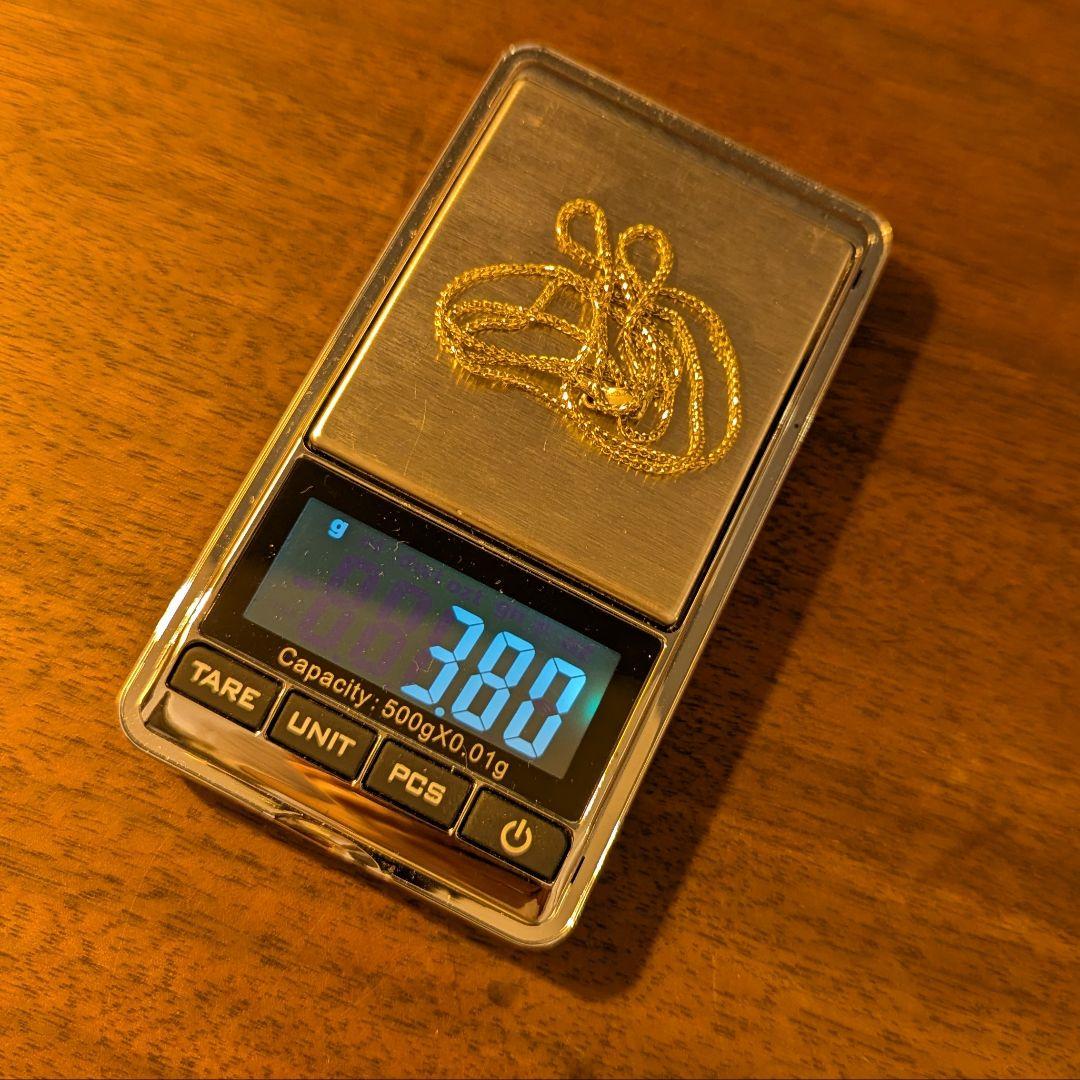 【50cm】アヴァランチ 10K イエローゴールド フランクリンネックレス