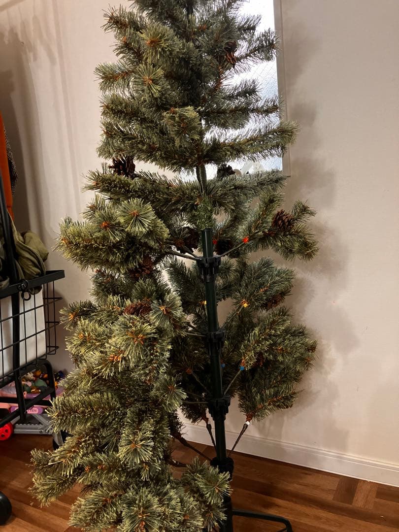 スタディオクリップ　ハーフクリスマスツリー　150cm