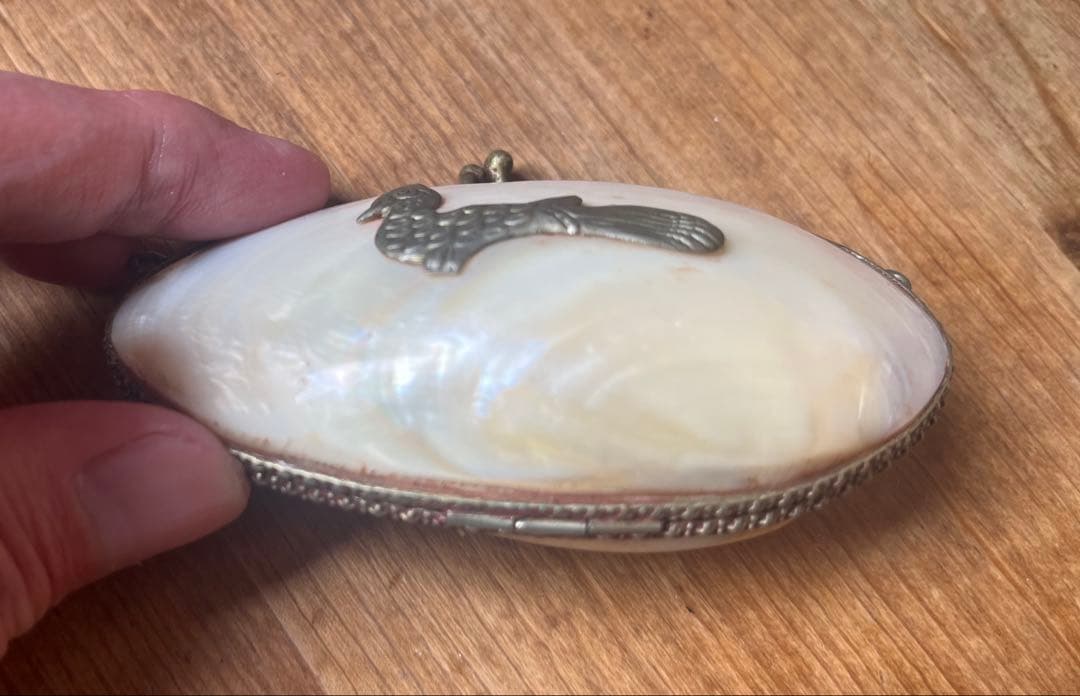 稀少　ヴィクトリアエドワード期 アンティーク マザーオブパール ポータブルケース