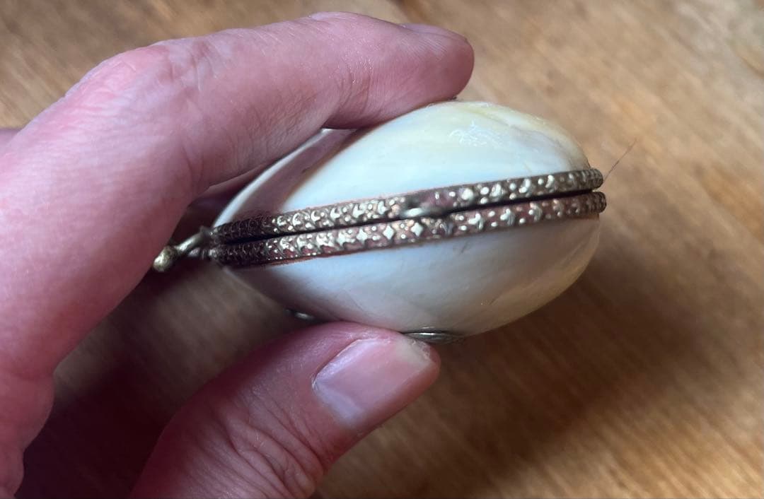 稀少　ヴィクトリアエドワード期 アンティーク マザーオブパール ポータブルケース