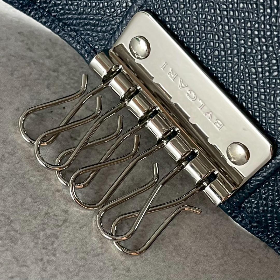 未使用✨IC搭載 BVLGARI ブルガリ マン ビーゼロワン 6連キーケース