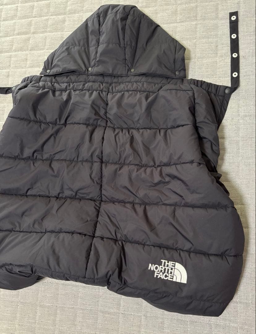 美品ノースフェイスシェルブランケットTHE NORTHFACEフットマフ抱っこ紐