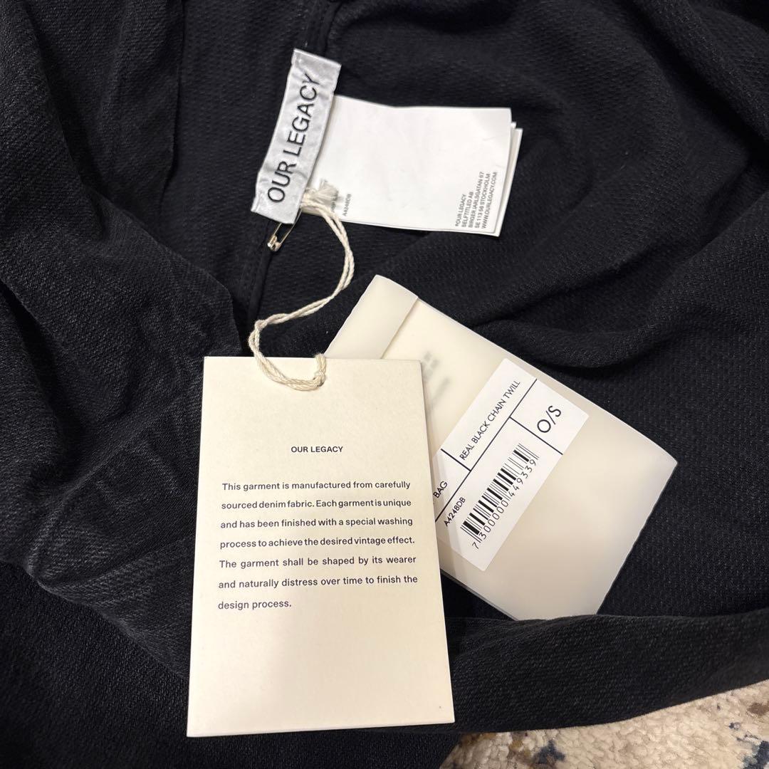 Our Legacy ショルダーバッグ 黒 A4248DB