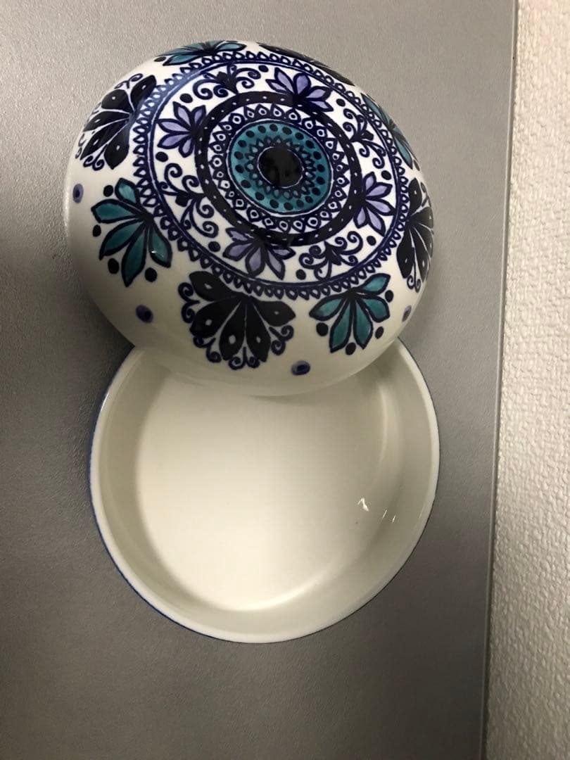 ARABIA/アラビアAHOLA/アホラVenus/パフケース　ビンテージ