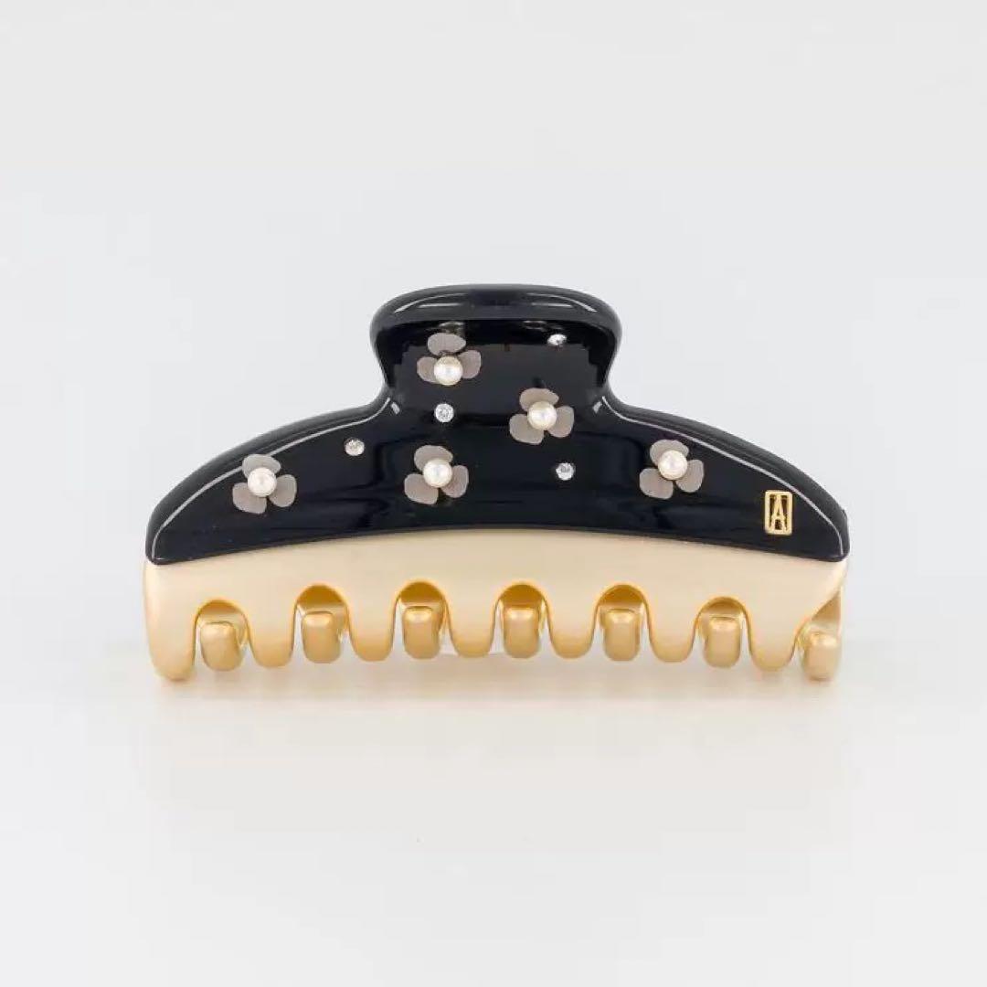 【新品未使用未開封】人気alexandre de paris 花クリップ　M