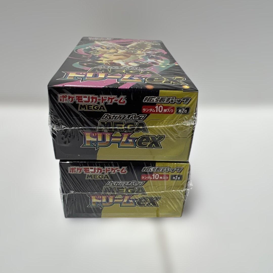 ポケモンカード　MEGAドリームex　シュリンク付　2BOX