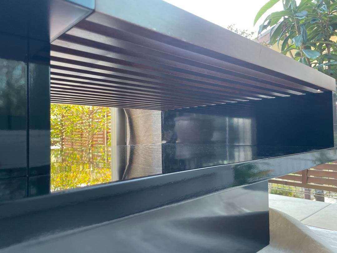 モリシゲ　「レクト」　センターテーブル 黒モダン