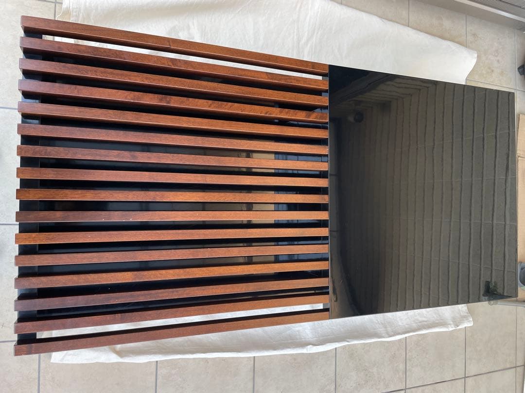 モリシゲ　「レクト」　センターテーブル 黒モダン