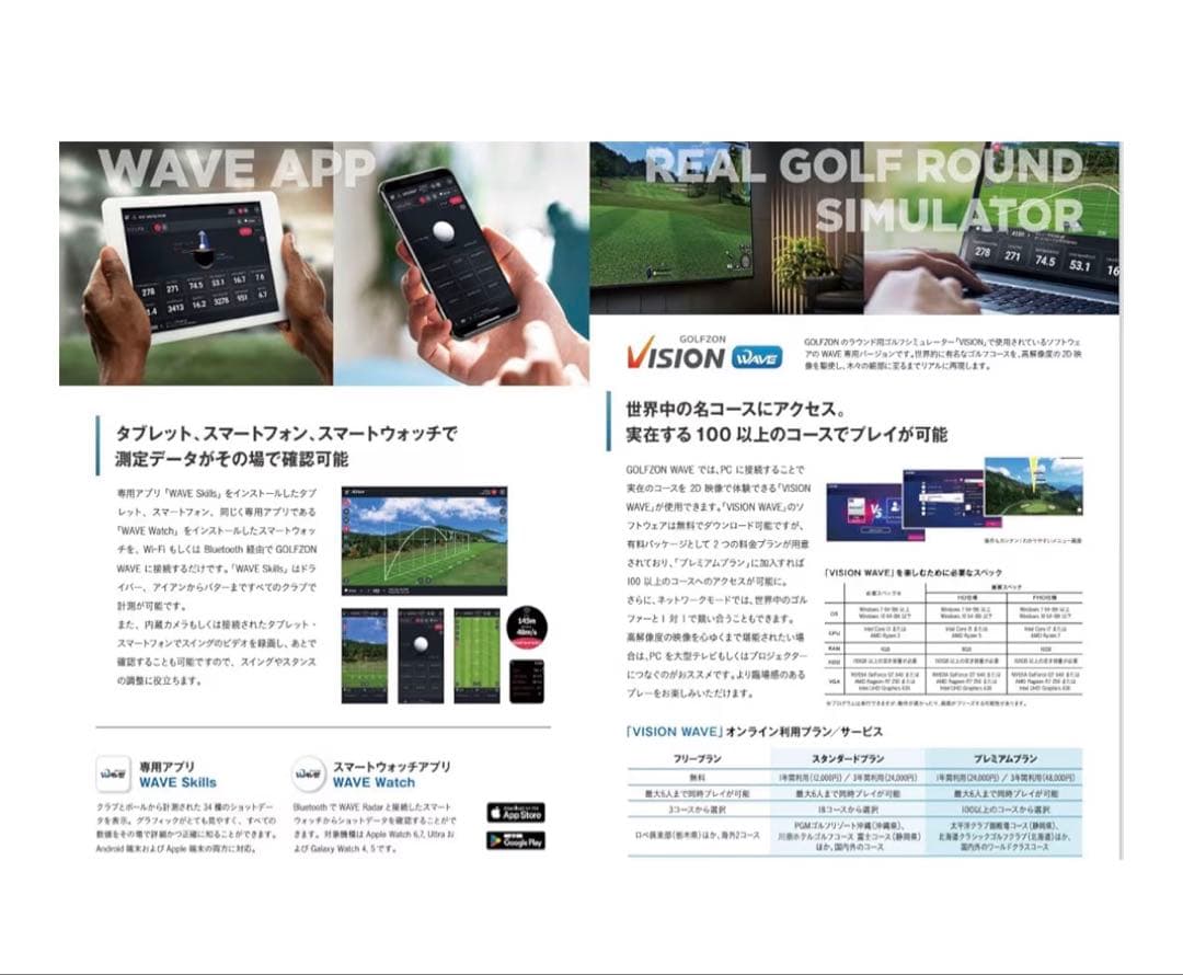 【新品未開封】ゴルフゾン ウェーブ GOLFZON WAVE 弾道測定器