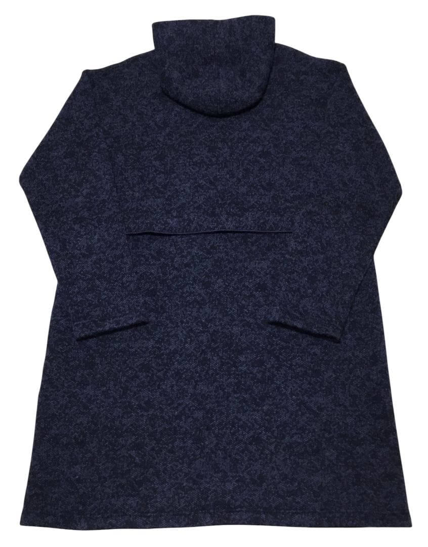 米製 エンジニアードガーメンツ ガウンコート Sネイビージャガード ルームコート