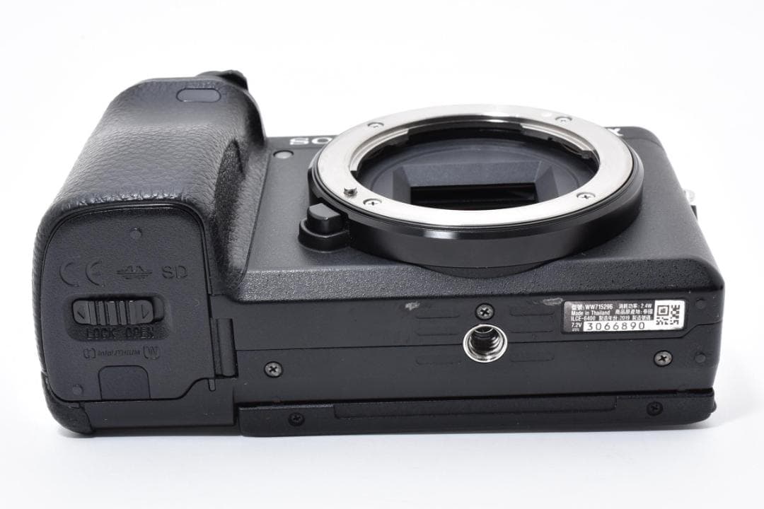 SONY α6400 ブラック SELP1650 SEL55210 レンズキット