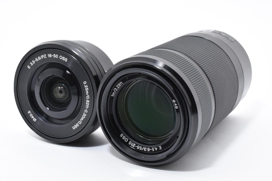 SONY α6400 ブラック SELP1650 SEL55210 レンズキット
