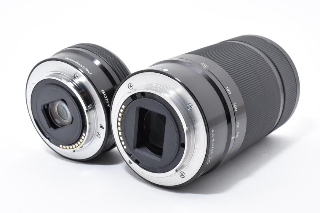 SONY α6400 ブラック SELP1650 SEL55210 レンズキット