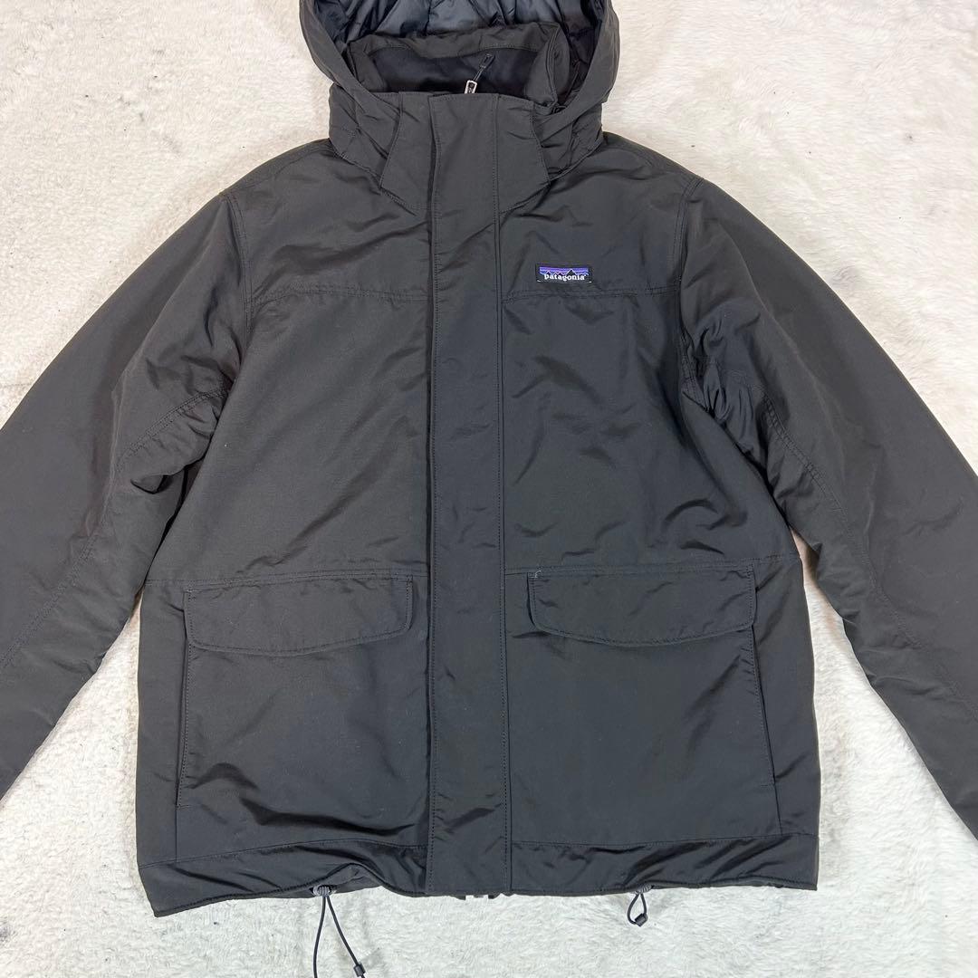 まる❗️patagonia イスマスジャケット　キルティング　ブラック　S