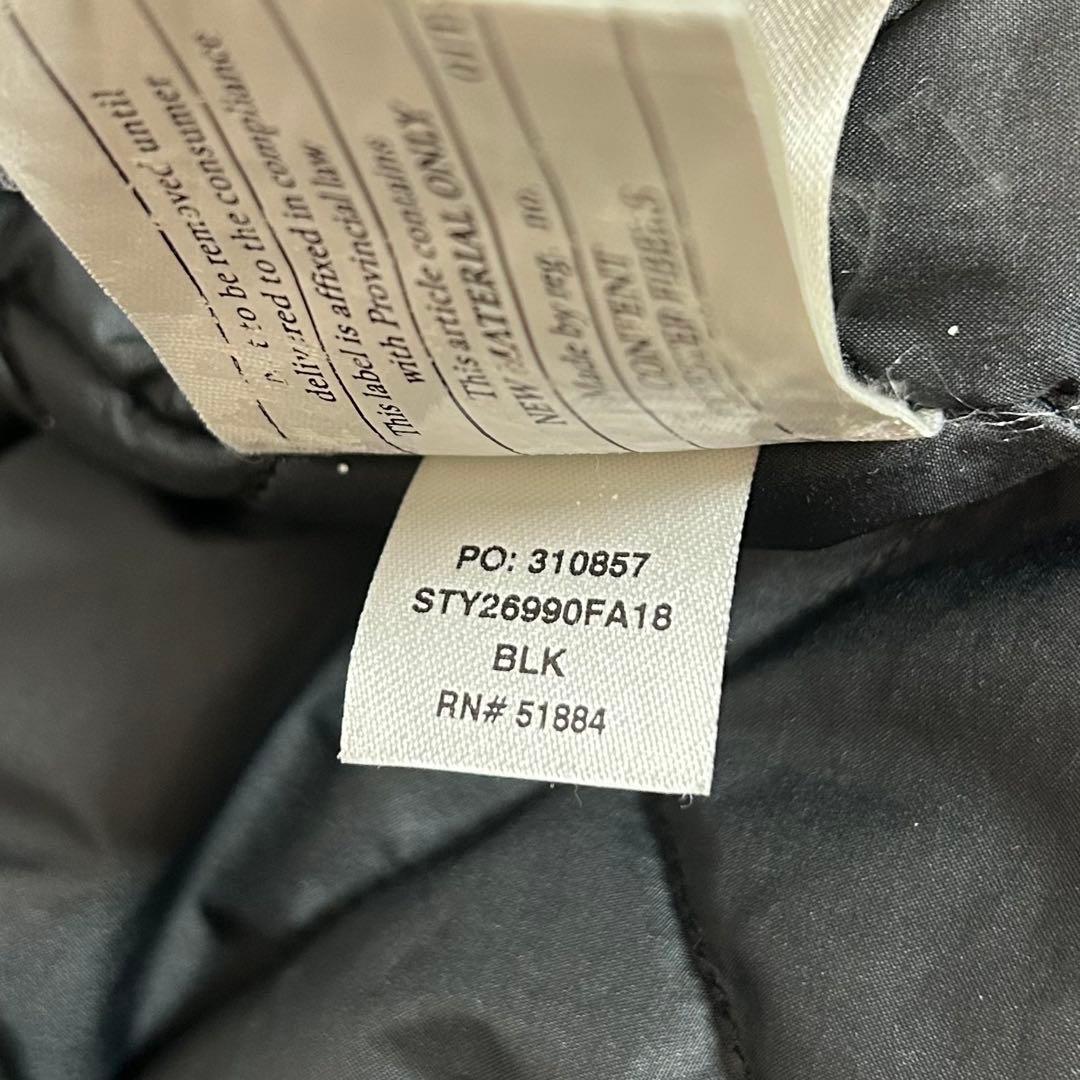 まる❗️patagonia イスマスジャケット　キルティング　ブラック　S