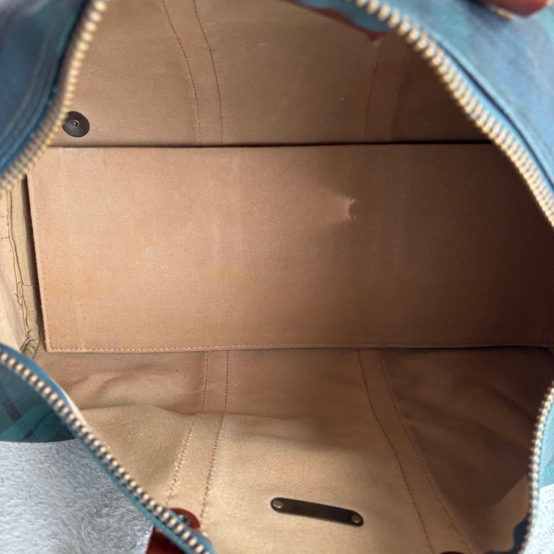 ✨️美品 ポロラルフローレン ボストンバッグ PVCレザー グリーン 2WAY