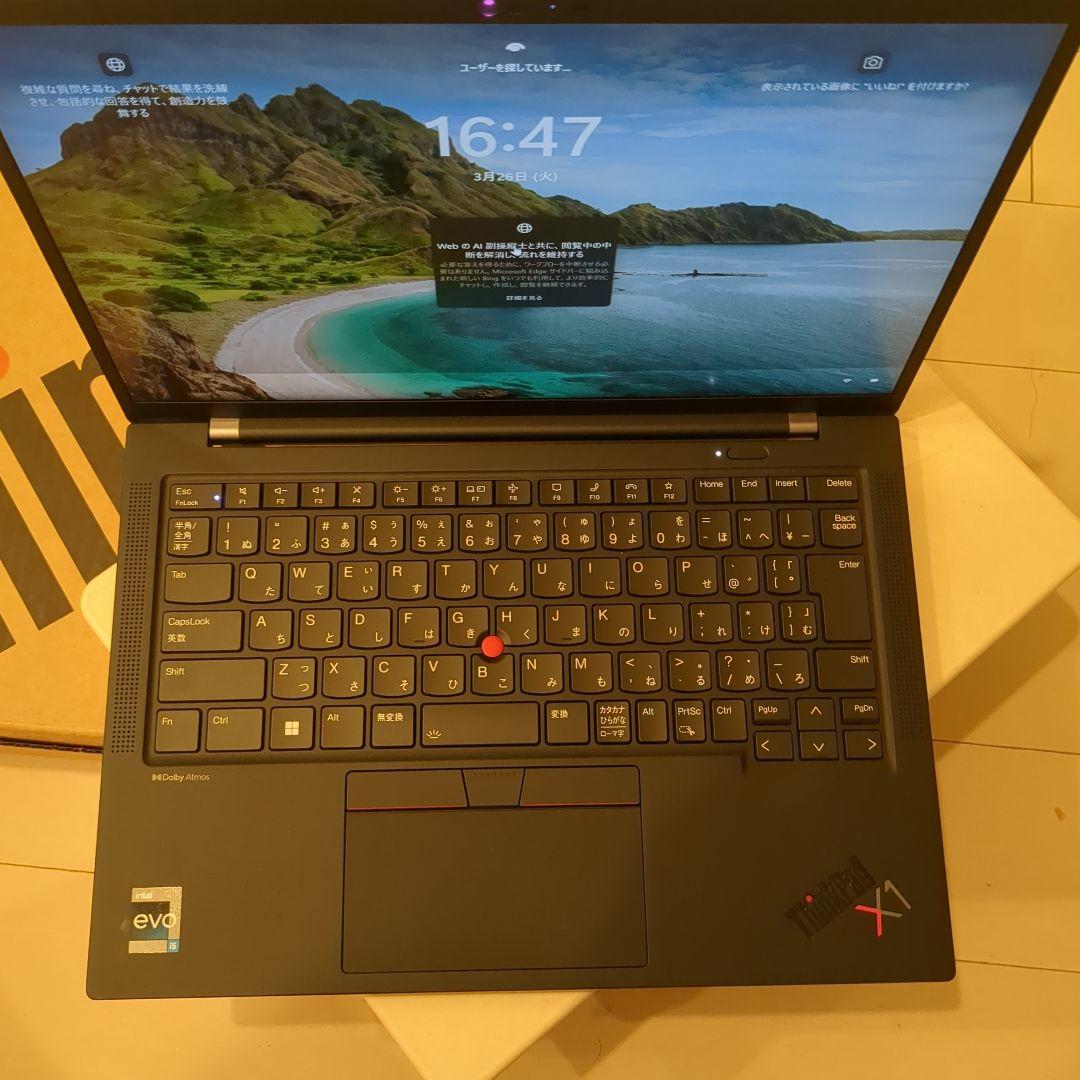 【2024年3月購入】ThinkPad X1 Carbon Gen 11
