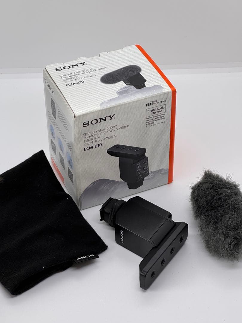 SONY ECM B10カメラマイク ソニー