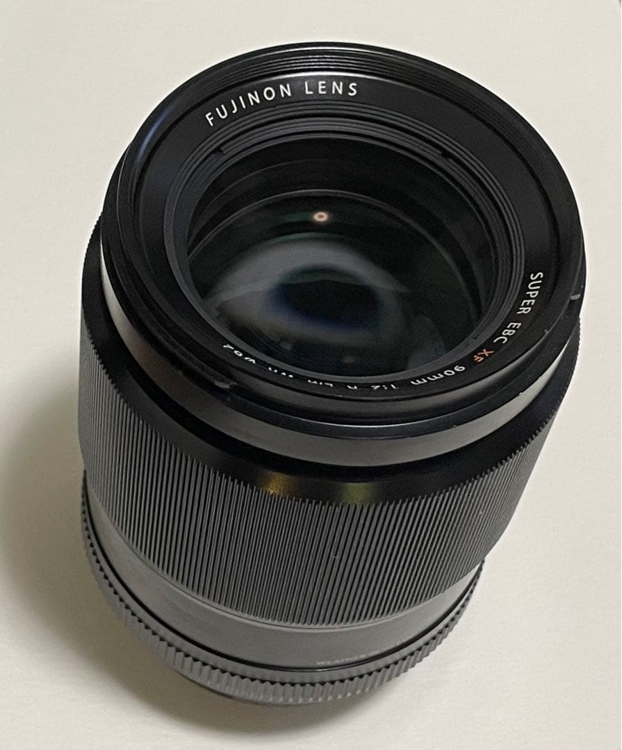 富士フイルム FUJIFILM XF90mmF2 保護フィルタ付