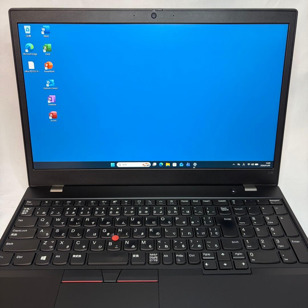 準美品 ThinkPad L15 10世代 i5 15.6型 フルHD オフィス