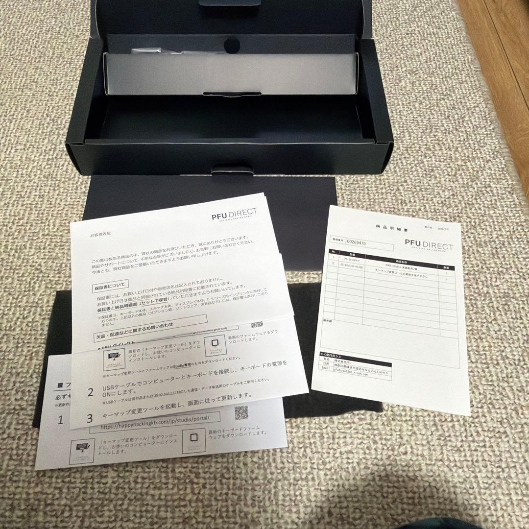 HHKB Studio 英語配列（雪）