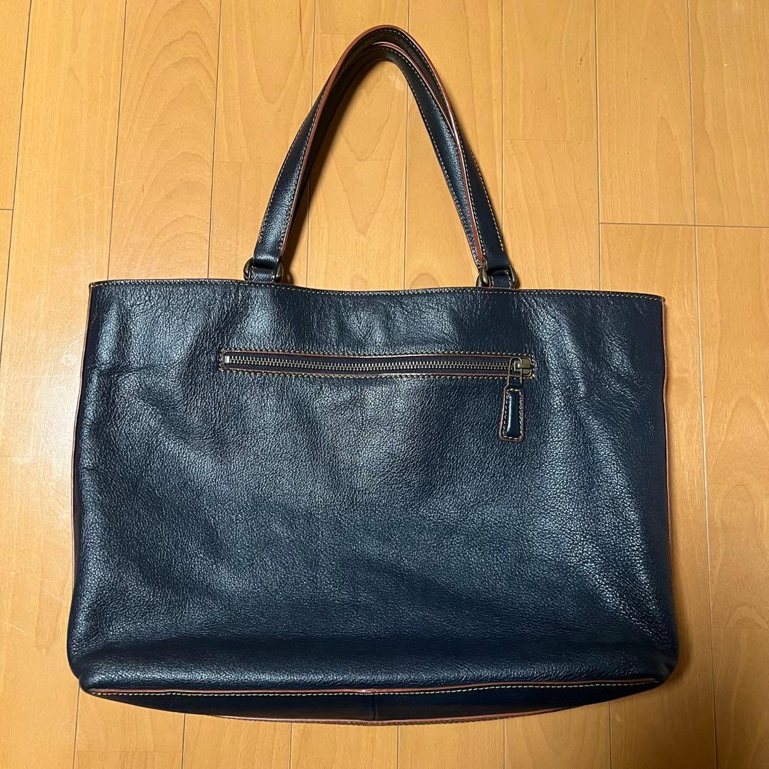 mother house マザーハウス　ネイビトートバッグ