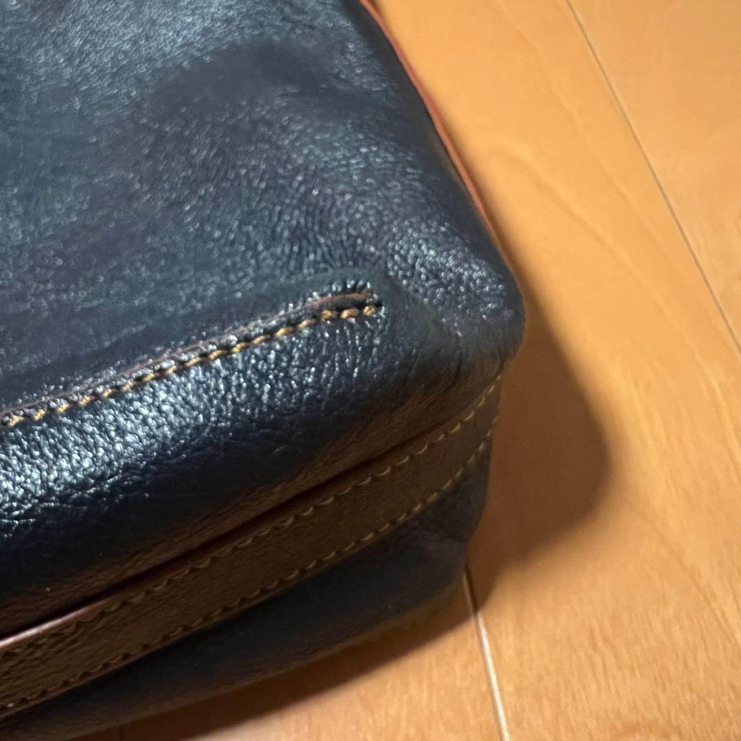 mother house マザーハウス　ネイビトートバッグ