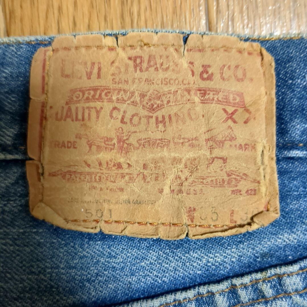 リーバイス501 66後期 W35 Levis501 66後期 501 66前期