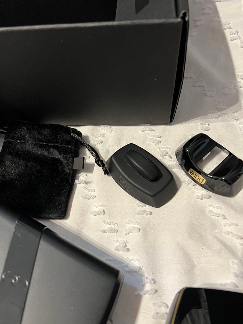 美品 光脱毛器 SMOOTHSKIN pure fit ブラック クリーム付