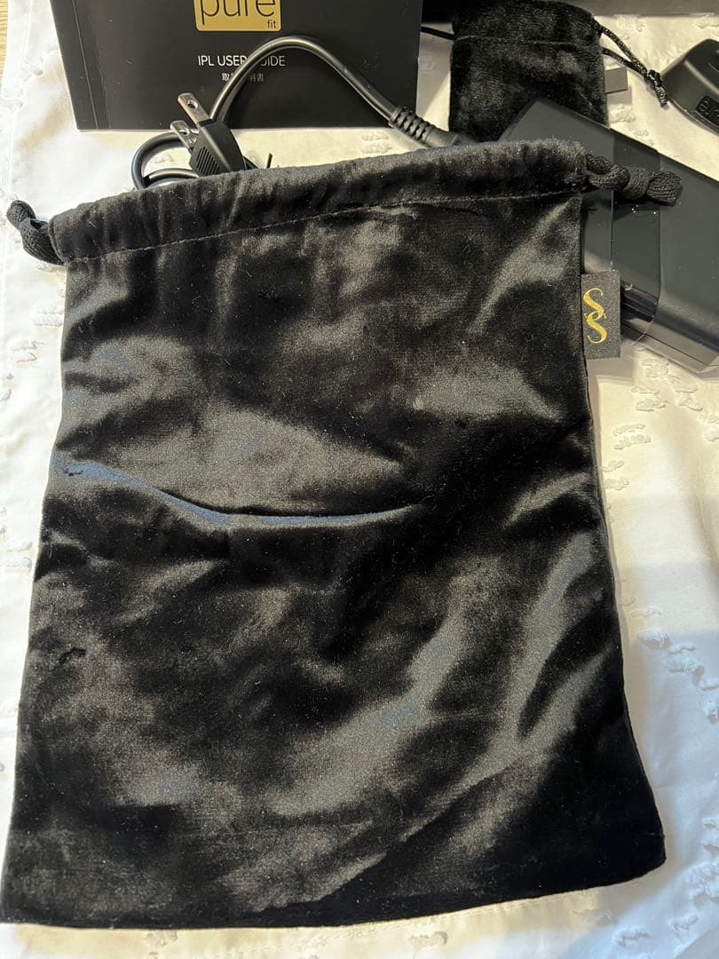 美品 光脱毛器 SMOOTHSKIN pure fit ブラック クリーム付