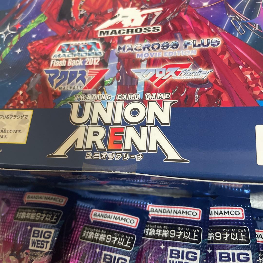 ユニオンアリーナ　マクロス　1BOX 未開封　テープ付き バラ12パック