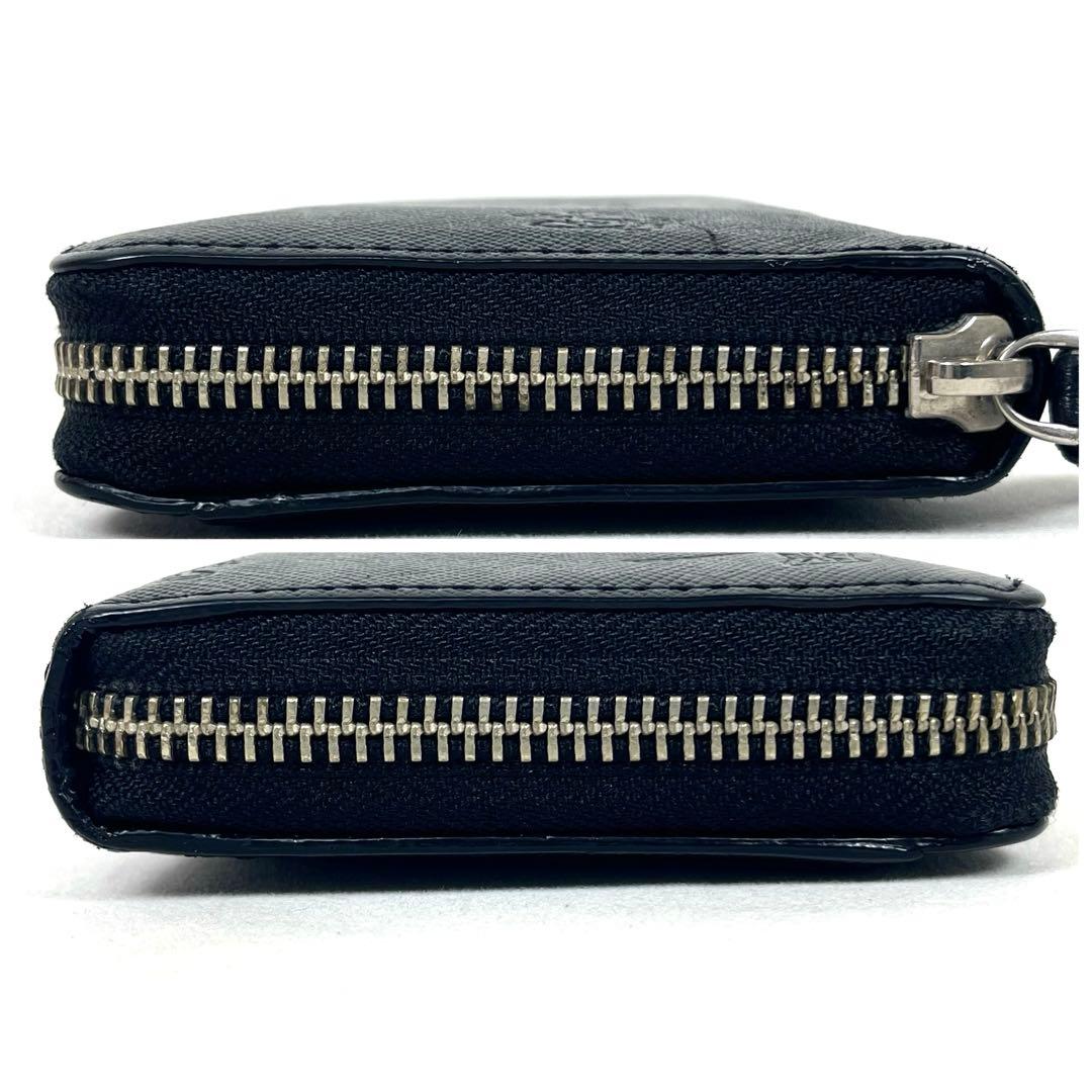 ポールスミス　長財布　ほぼ未使用　ラウンドファスナー　ドローイング　サフィアーノ