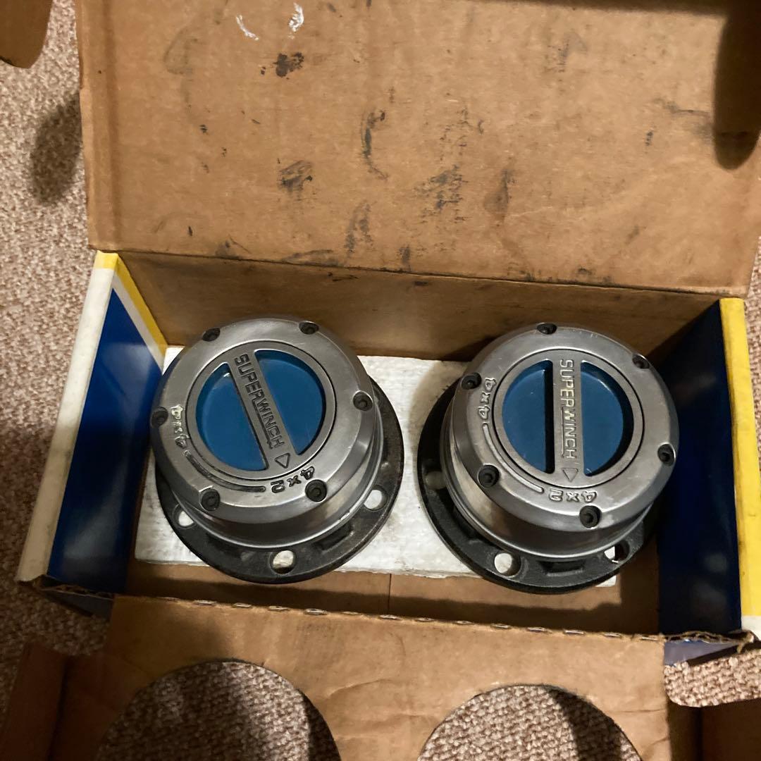 superwinch フリーハブ　スペースギア パジェロ　マニュアルハブ