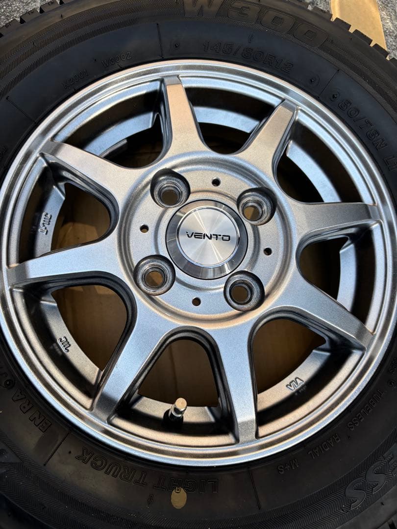 アルミホイール１２インチタイヤ２本セット その2