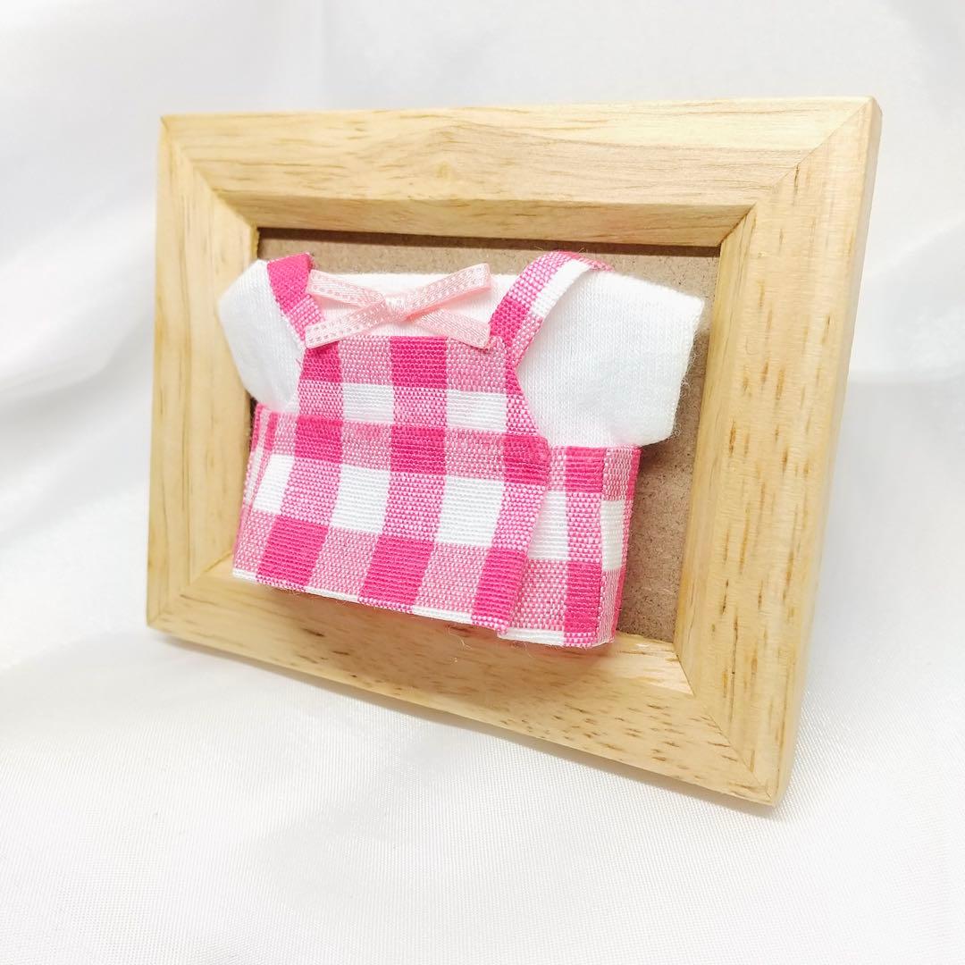 A233【USER_雪の風様】にじパペサイズ ぬい服 オーダー サロペットセット