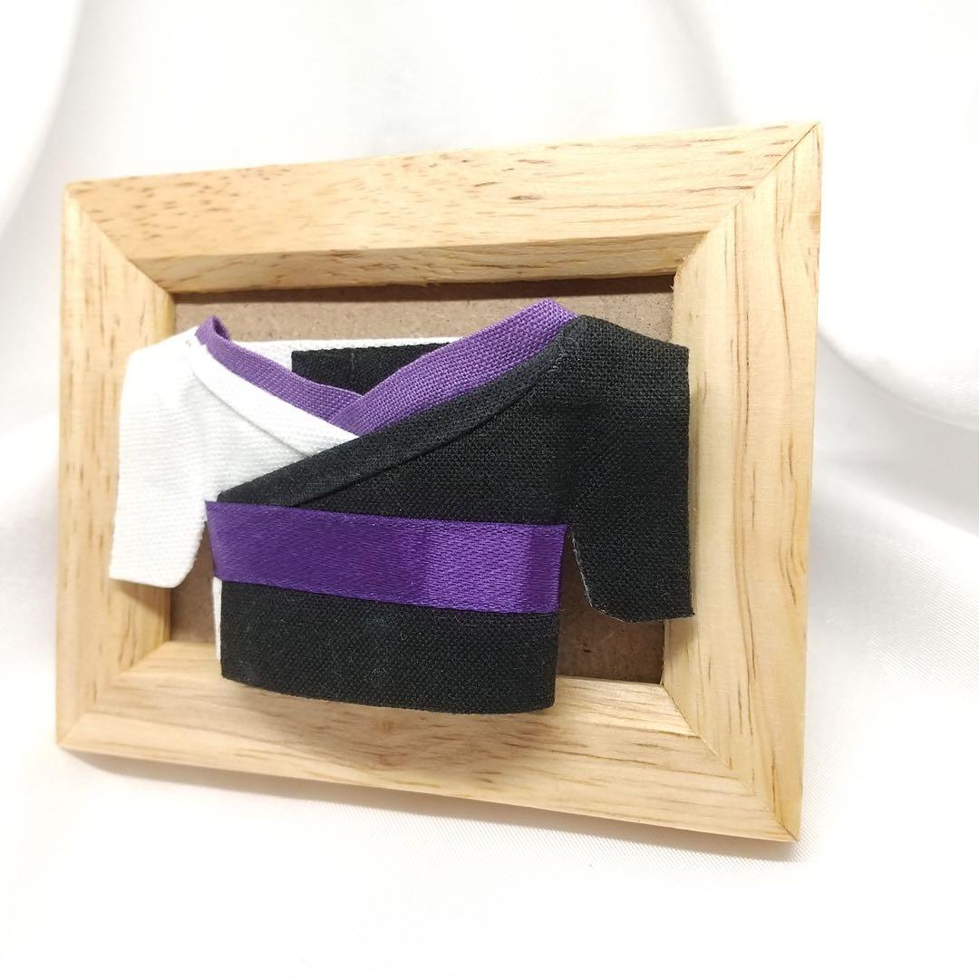 A233【USER_雪の風様】にじパペサイズ ぬい服 オーダー サロペットセット