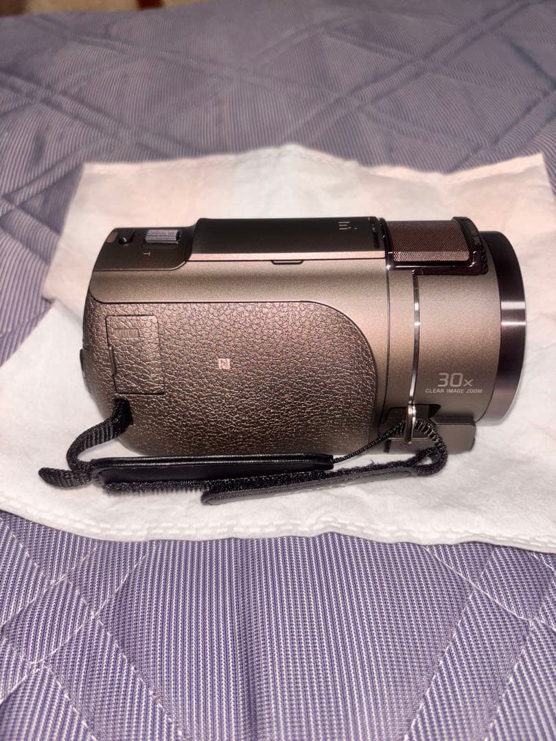 SONY4K ビデオカメラ FDR-AX45A ブロンズブラウン予備バッテリー有