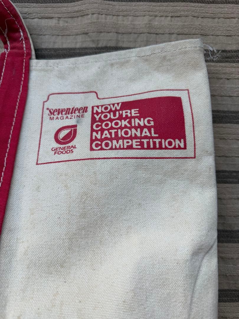 Seventeen Magazine キャンバストートバッグ ヴィンテージ