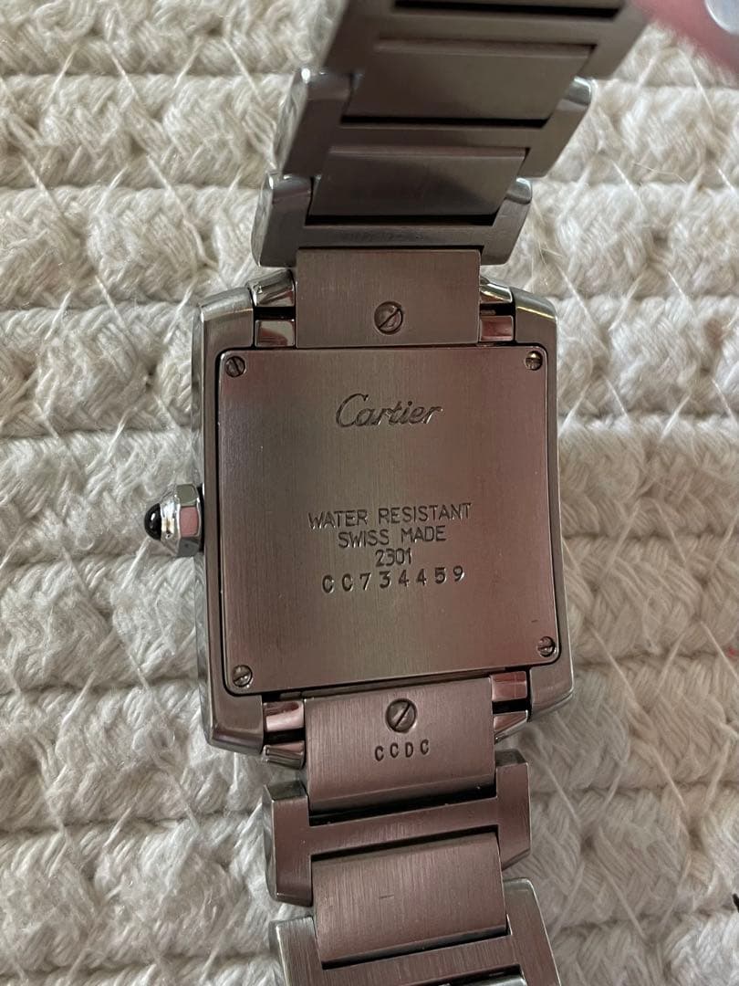 カルティエ タンクフランセーズSM W51008Q3