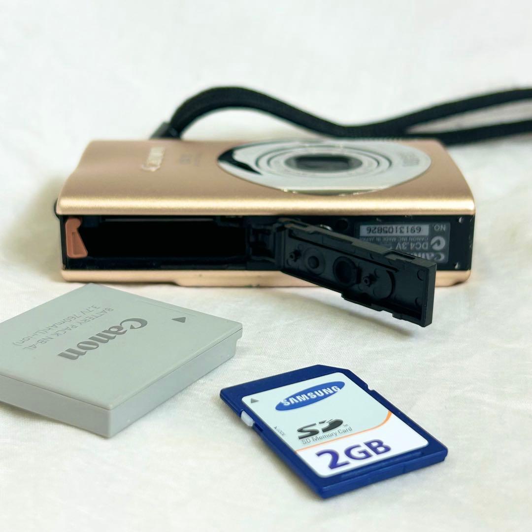 超美品 Canon IXY DIGITAL 20 IS シャンパン ゴールド