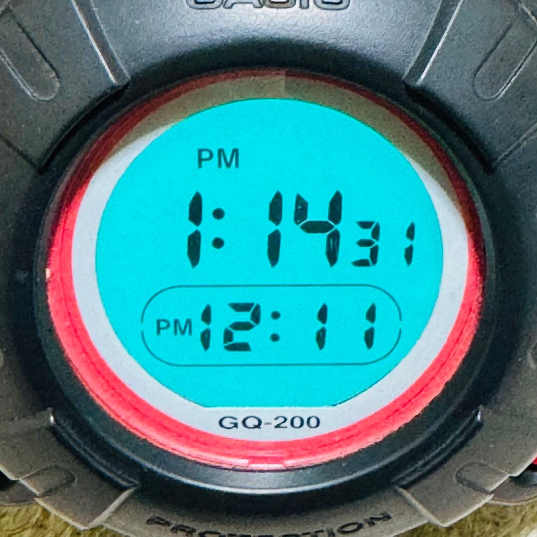 CASIO GQ-200 マッスルウォッチ G-SHOCK レア 目覚まし時計