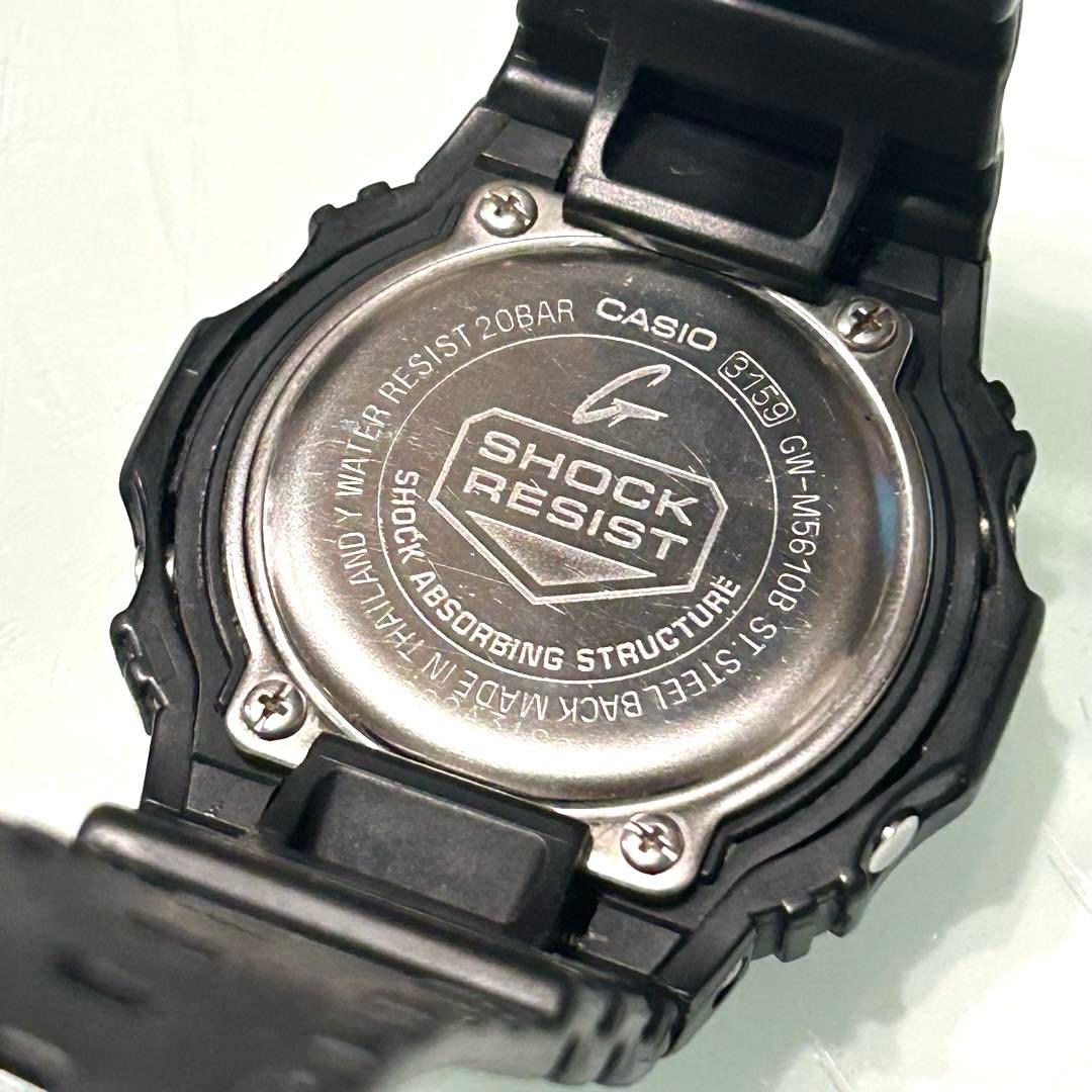 【美品】G-SHOCK GW-M5610B-1JF タフソーラー 電波モデル