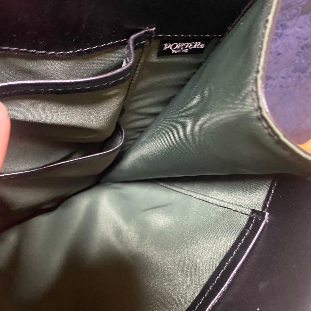 希少 ポーター メルツ ブラック レザー トートバッグ A4 PC 通勤 通学