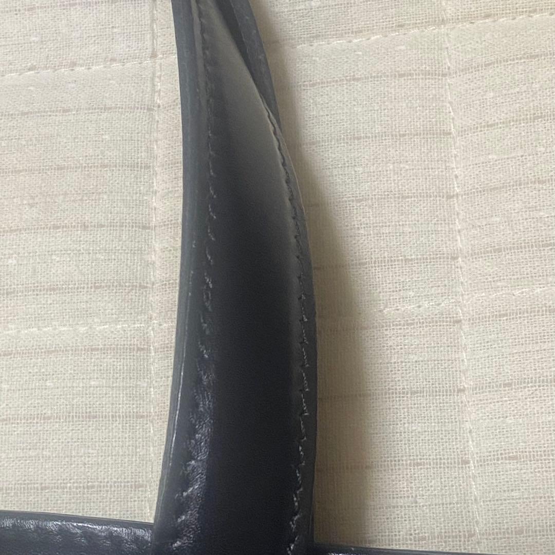 希少 ポーター メルツ ブラック レザー トートバッグ A4 PC 通勤 通学