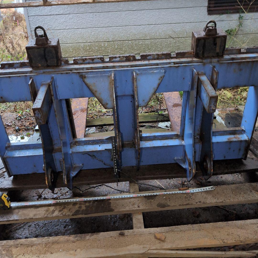 フルカワミニホイールローダのパレットフォーク