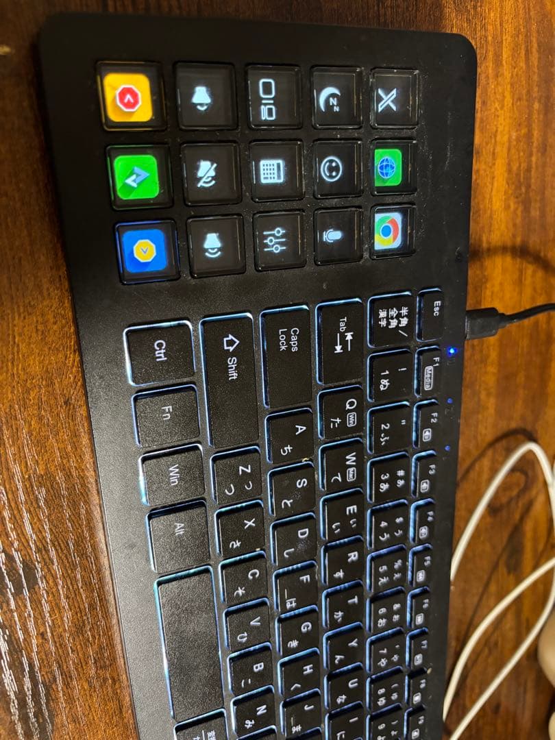 【HSV298】左手デバイス融合方キーボード